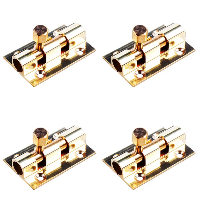 Barrel Bolt Slide - A20F-4Pcs Serratura scorrevole per porta in