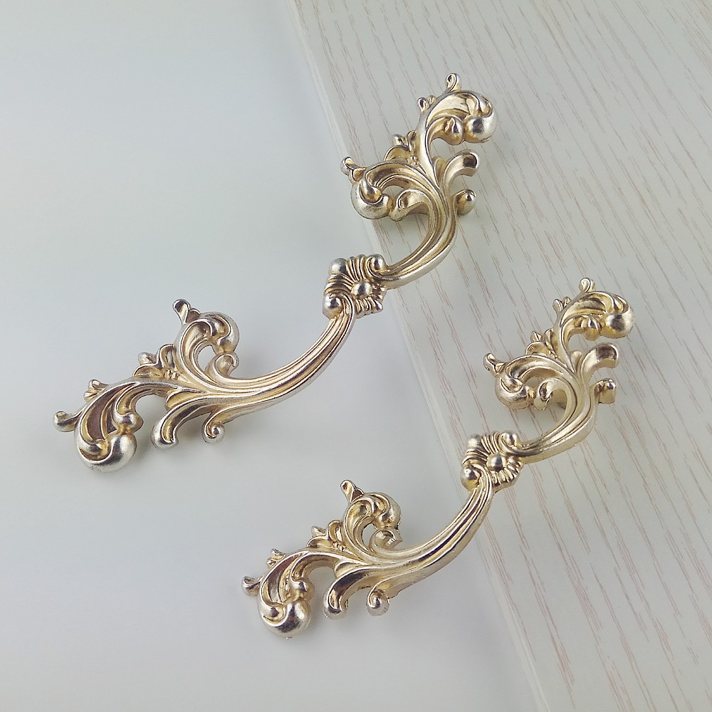 Furniture Hardware Vintage - Maniglia per mobili classica in argento