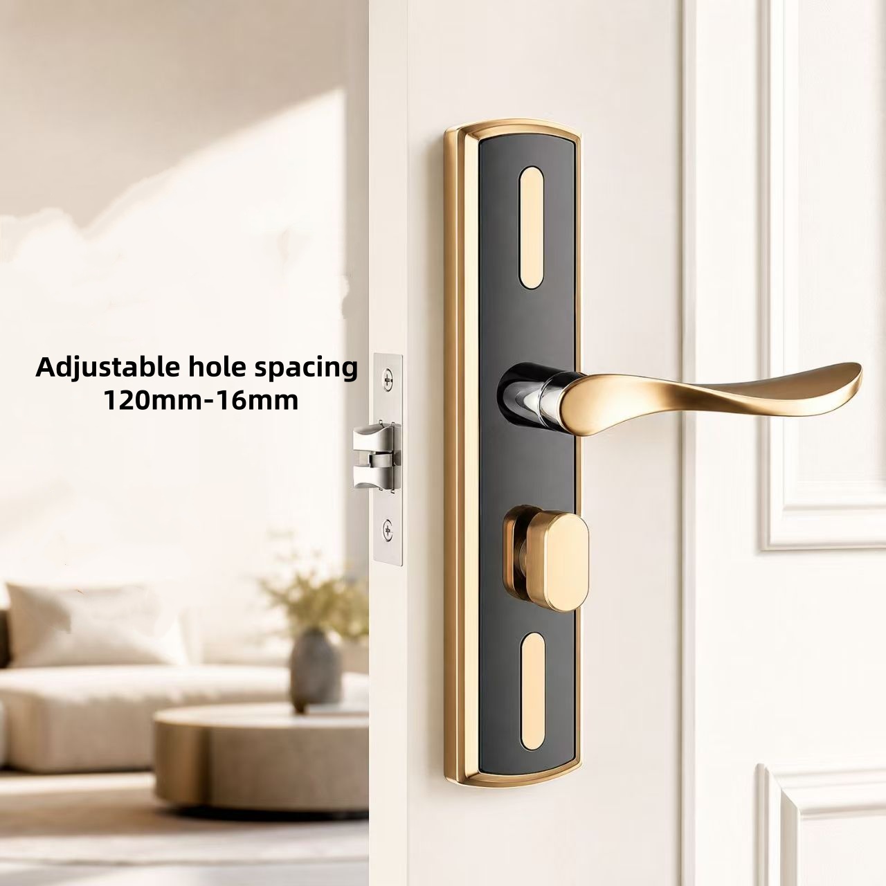 Furniture Hardware Vintage - Serratura per Porta Interna Stile Europeo,