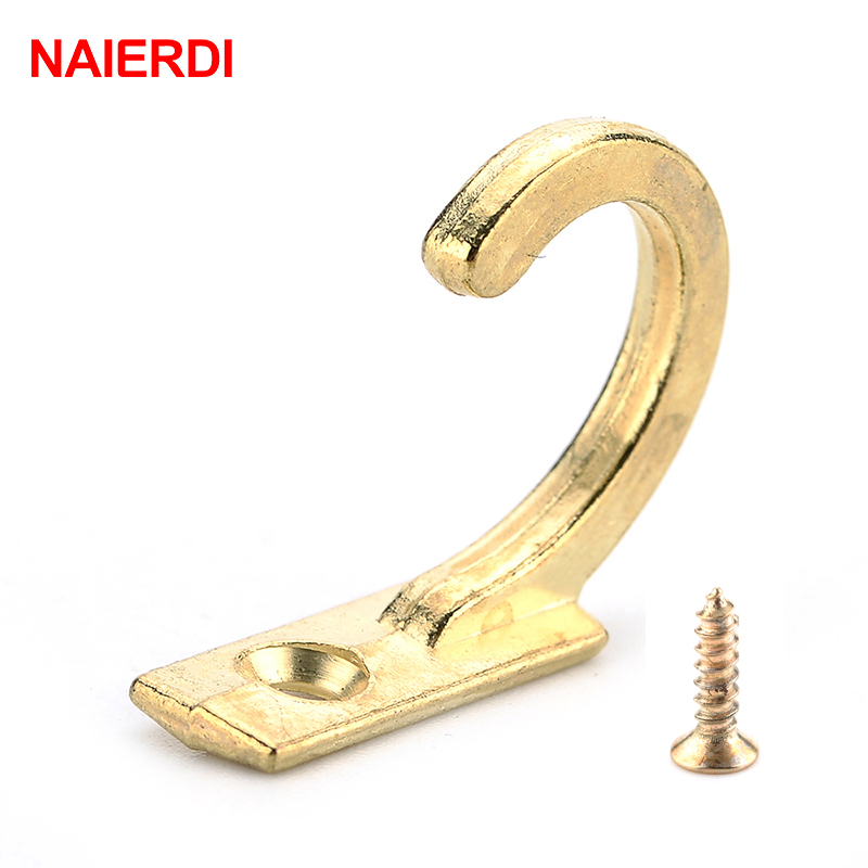 Furniture Hardware Manufacturer - NAIERDI 10PCS Piccolo Antico Ganci Appendiabiti