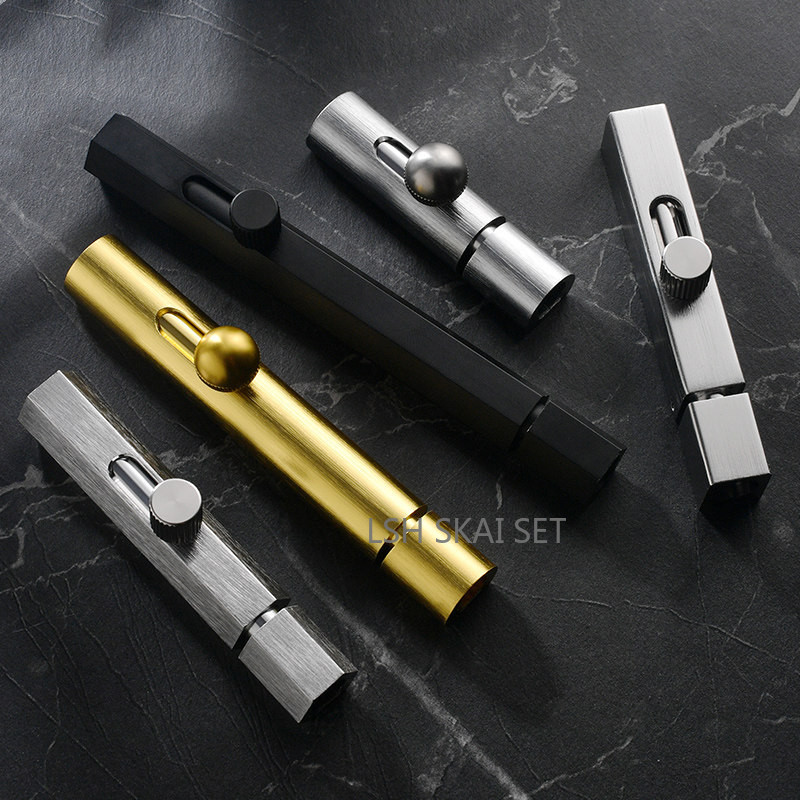 Barrel Bolt Slide - Serratura Scorrevole Antifurto in Lega di