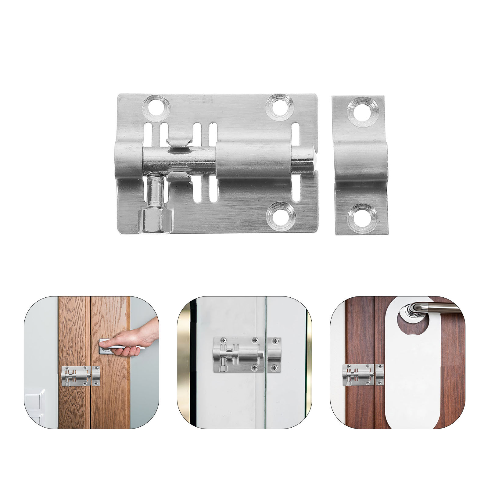 Barrel Bolt Slide - 10 Pezzi Chiusura a Cilindro in