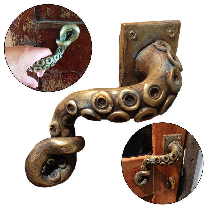 Furniture Hardware Manufacturer - Pomello per porta Vintage Octopus gancio