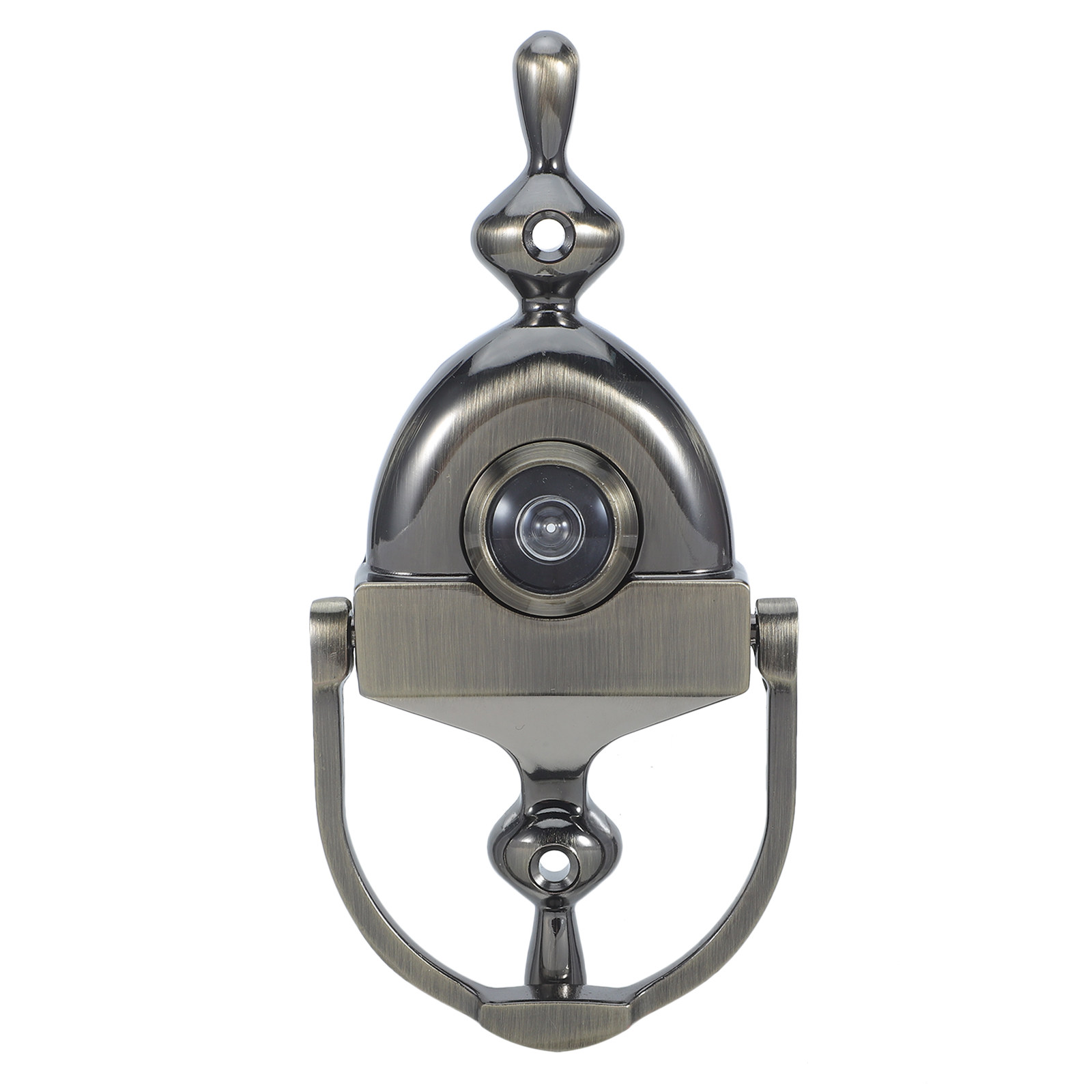 Furniture Hardware Vintage - Maniglia a ghigliottina retrò con spioncino