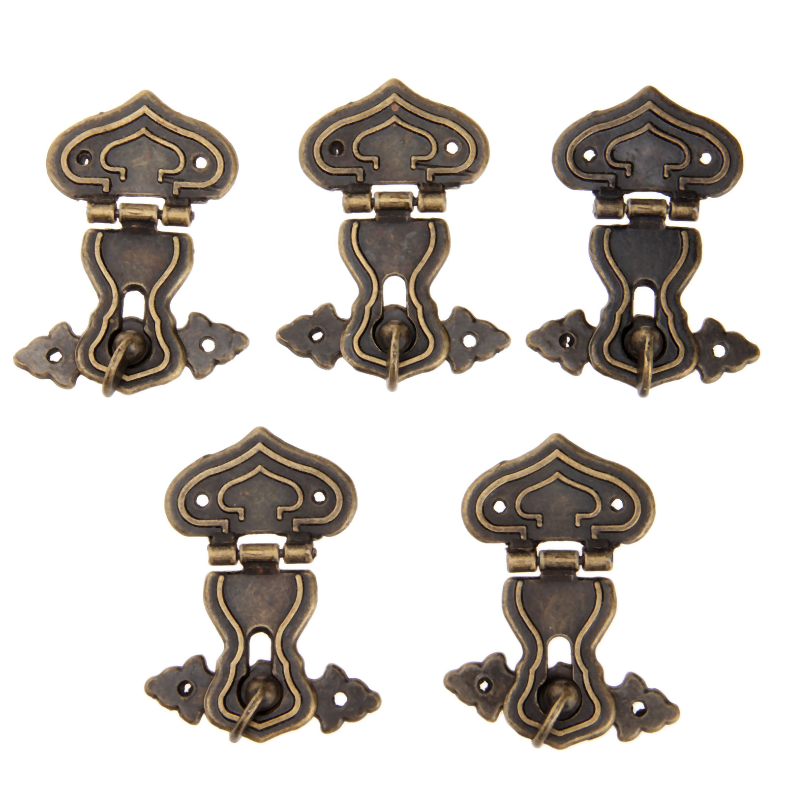 Furniture Hardware Vintage - 5 pz 63x47mm serratura in metallo
