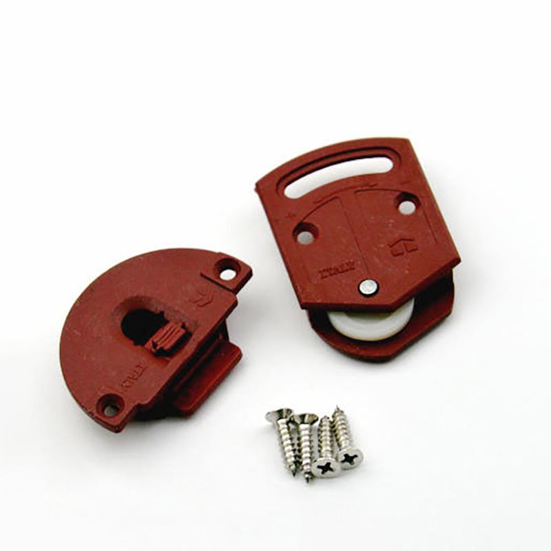 Furniture Hardware Vintage - 1 Set ruote in plastica Vintage
