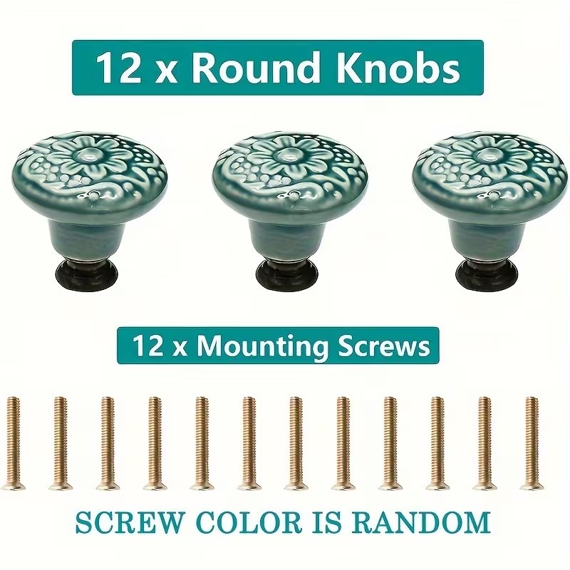 12 pomelli per armadietti in c - Furniture Hardware Manufacturer recensione e prezzo