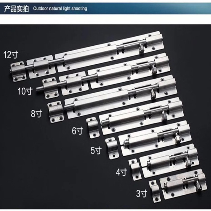 1Pc 3/4/5 Pollici Lungo Argent - Barrel Bolt Slide recensione e prezzo
