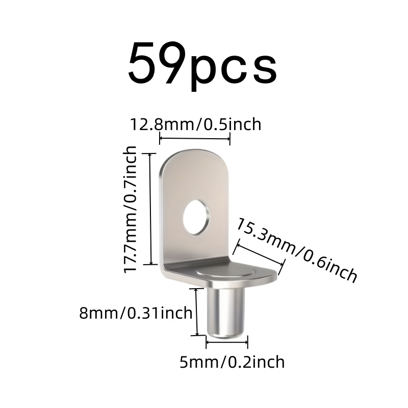 Supporti per scaffali in ferro - Shelf Peg Support recensione e prezzo