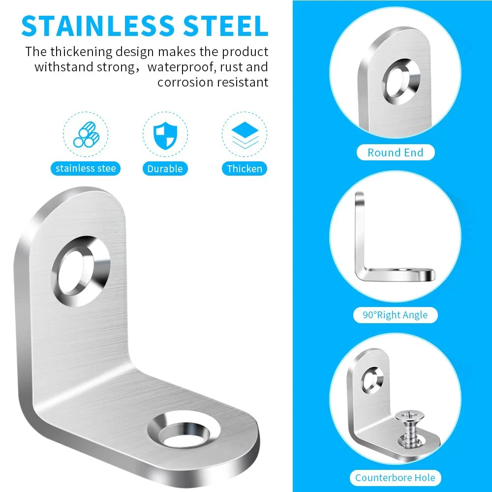 Staffe a L in Acciaio Inossida - Shelf Peg Support recensione e prezzo