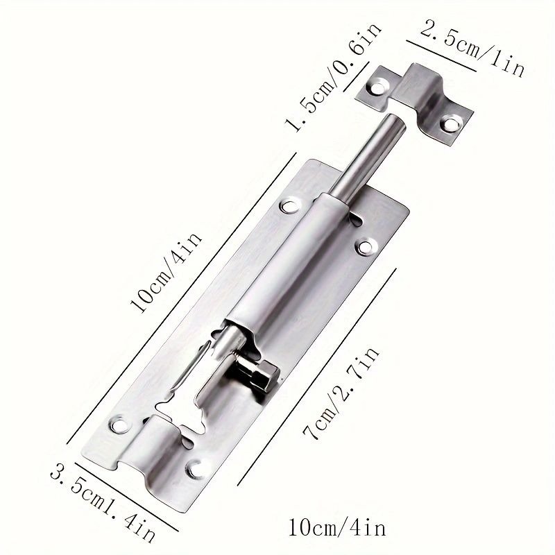 1/5 Pezzi Chiavistello in Acci - Barrel Bolt Slide recensione e prezzo