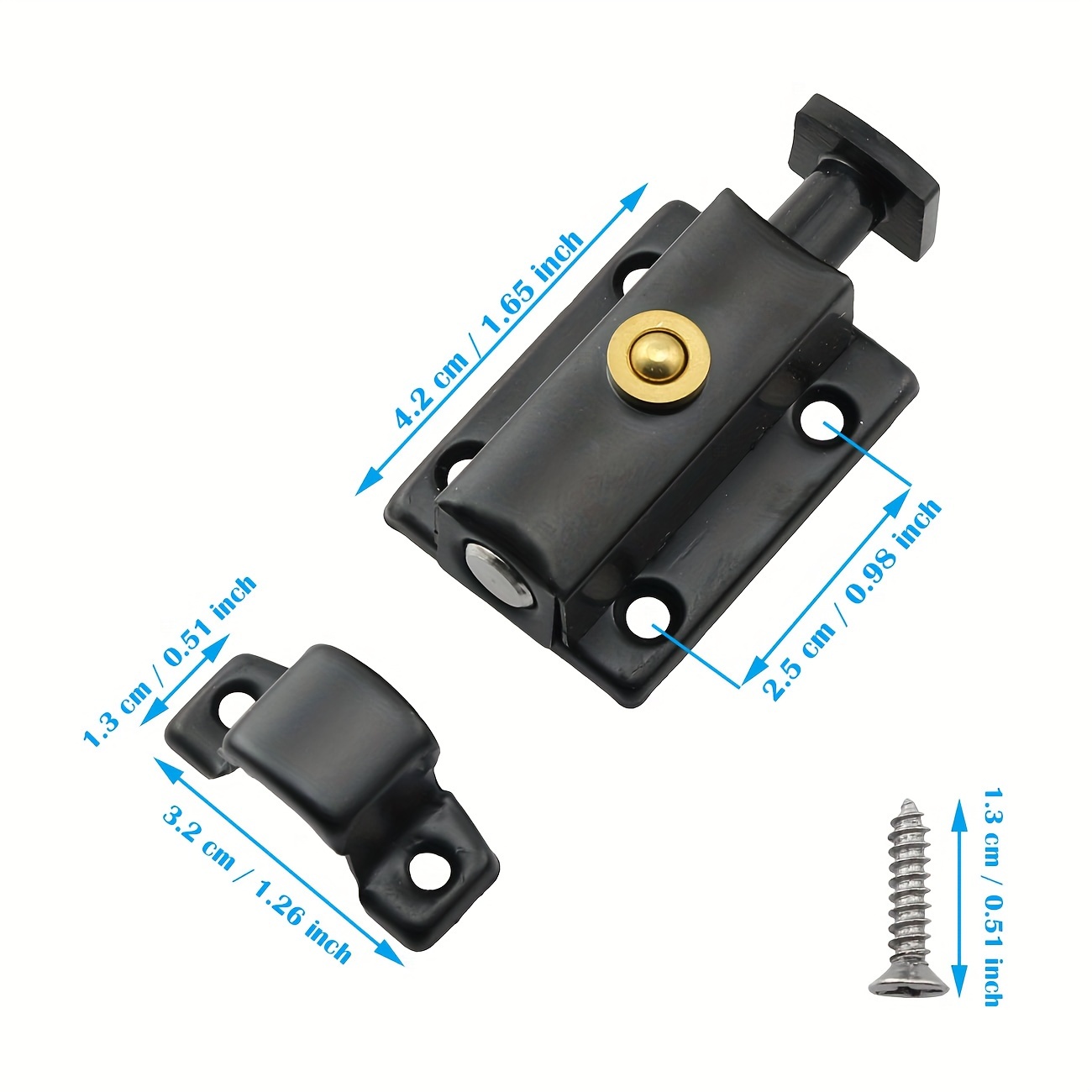 Chiusure per cancelli Serratur - Barrel Bolt Slide recensione e prezzo