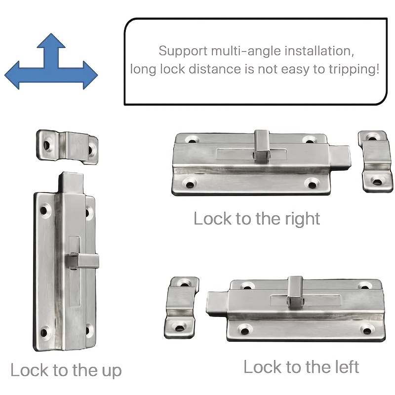 Catenacci per Porte in Acciaio - Barrel Bolt Slide recensione e prezzo